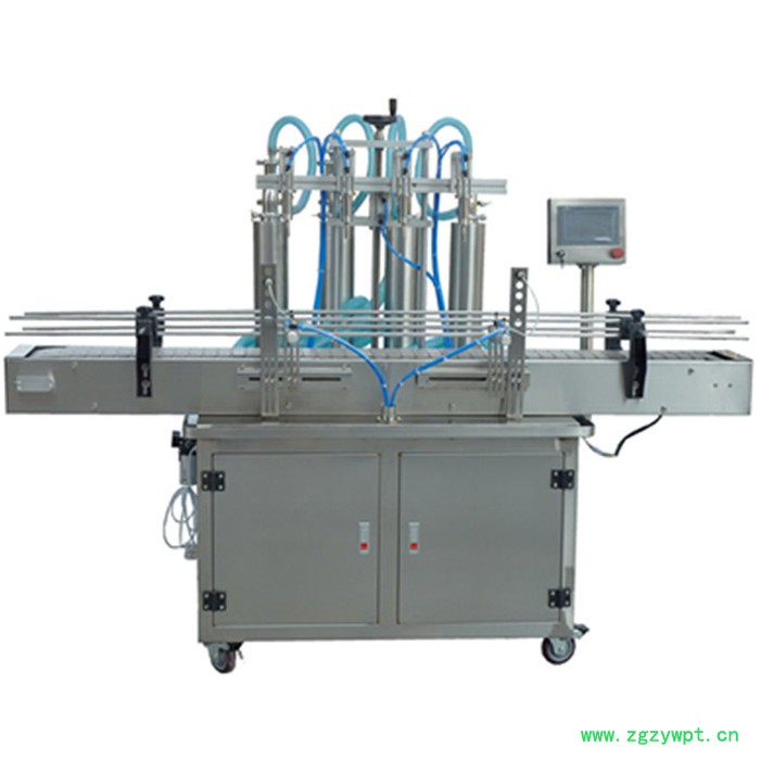 全自动液体灌装机生产线   全自动矿泉水饮料灌装流水线  2-8头全自动液体灌装机图4