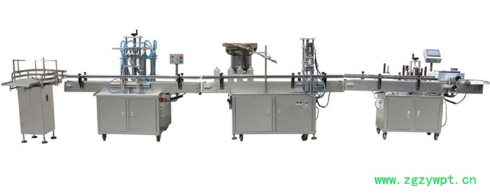 全自动液体灌装机生产线   全自动矿泉水饮料灌装流水线  2-8头全自动液体灌装机图2