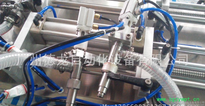 直销0-5000mL半自动膏体灌装机 双头灌装机 化妆乳灌装图3