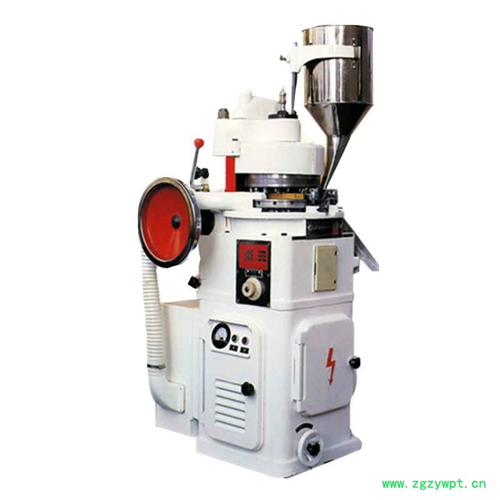 旭朗中药制片机器，大型旋转式多冲压片机，医药专用粉末压片机图3