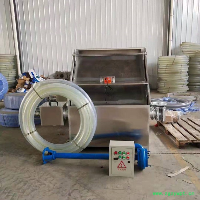 斜筛式猪粪固液分离机 不锈钢鸡鸭固液分离机 中药渣干湿分离机图2