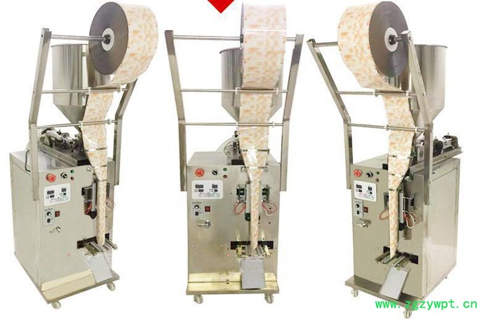 小袋四边封番茄酱酱料包装机 小袋番茄酱酱料四边封立式包装机 小型立式食品酱料液体灌装机图3