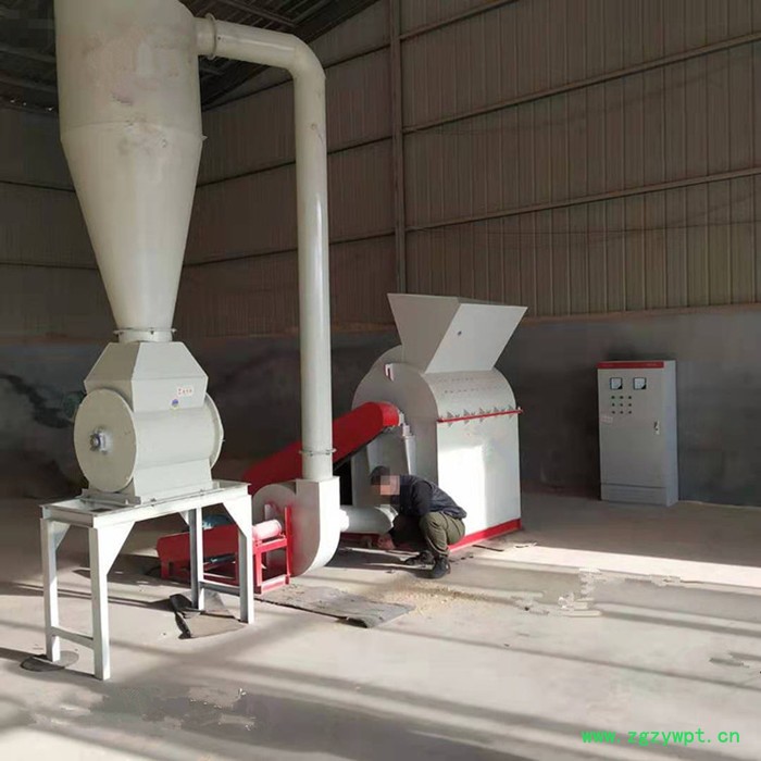 多功能木材粉碎机 大型废旧圆木破碎机 小型 中药渣玉米芯粉碎机图5