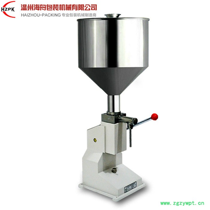 海舟包装A03手动膏体定量灌装机 手动灌装机 手压膏液灌装机 手压灌装机图2