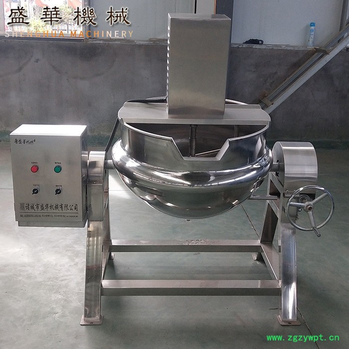 厂家新品 不锈钢卤肉夹层锅 中药熬煮夹层锅 八宝粥熬制锅 按需定制图5