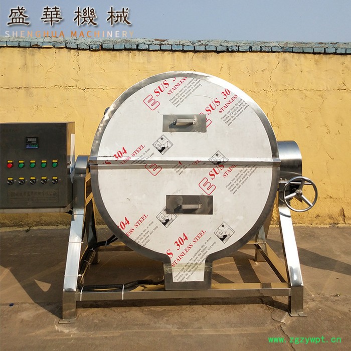 厂家新品 不锈钢卤肉夹层锅 中药熬煮夹层锅 八宝粥熬制锅 按需定制图6