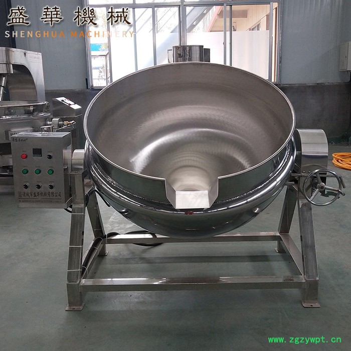 厂家新品 不锈钢卤肉夹层锅 中药熬煮夹层锅 八宝粥熬制锅 按需定制图3