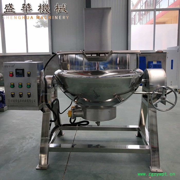 厂家新品 不锈钢卤肉夹层锅 中药熬煮夹层锅 八宝粥熬制锅 按需定制图2