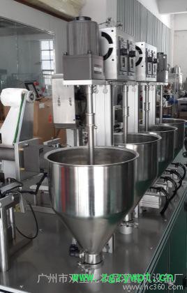 4色液态粉半自动成型机械 现货成型灌装机半自动液体灌装机图3