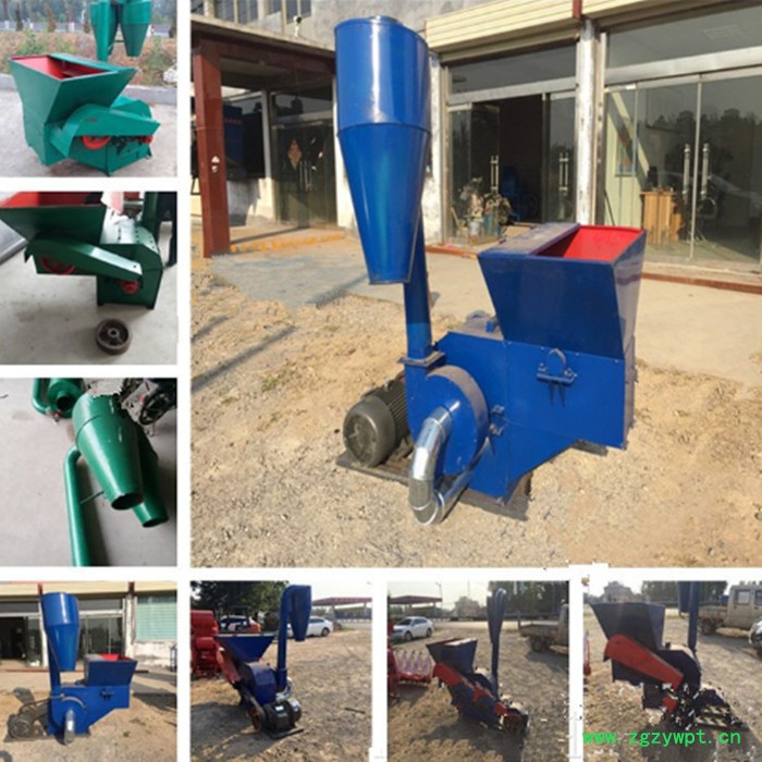 无尘不锈钢食品粉碎机 锤片式 中药材打粉机 稻壳自吸细粉生产线图6