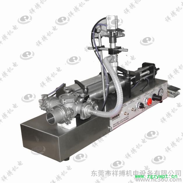 半自动防滴漏，瓶装酸奶，纯净水，膏体灌装机图2