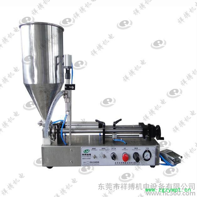 半自动防滴漏，瓶装酸奶，纯净水，膏体灌装机图3