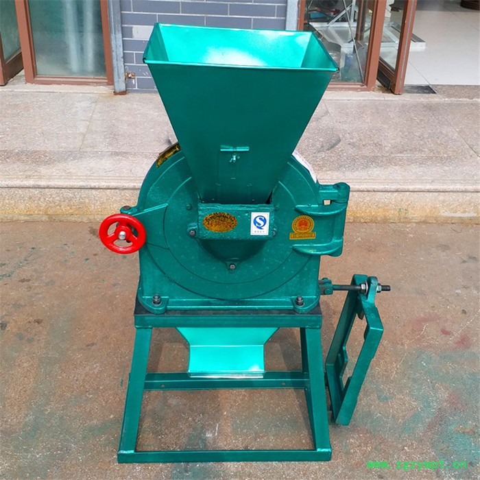 益荣 玉米磨面机 多用途化工中药齿盘式粉碎机 小型家用磨粉机现货图4