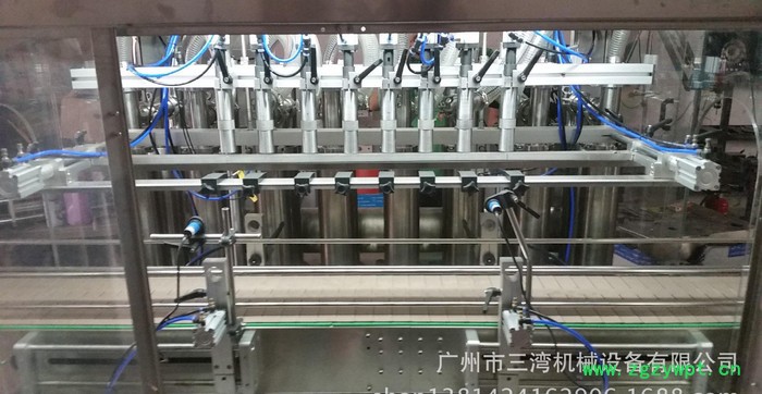 全自动气动伺服灌装机 豆瓣酱 辣椒酱灌装机 全自动膏体灌装机图2
