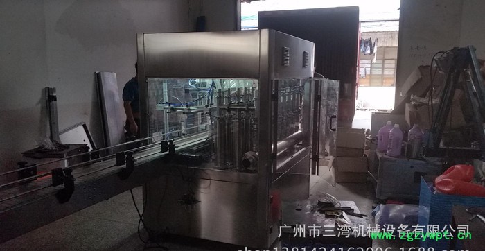 全自动气动伺服灌装机 豆瓣酱 辣椒酱灌装机 全自动膏体灌装机图3