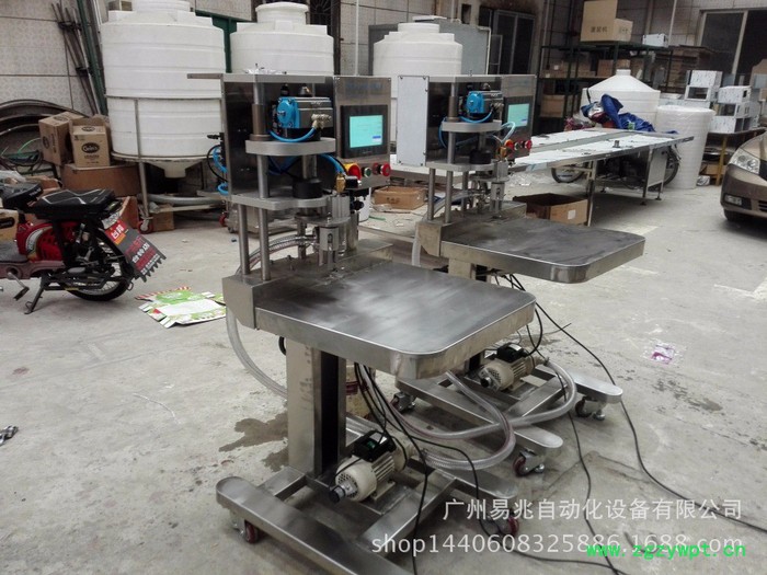 广州易兆YZ-HZD01灌装机 盒中袋灌装机 厂家生产销售全自动灌装旋盖生产线 液体灌装机图3