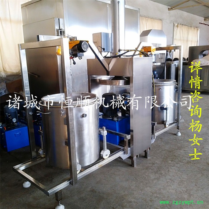 专用水果果蔬浆榨汁压榨机  芒果汁树莓固液分离压榨机  中药渣压榨机图片图3