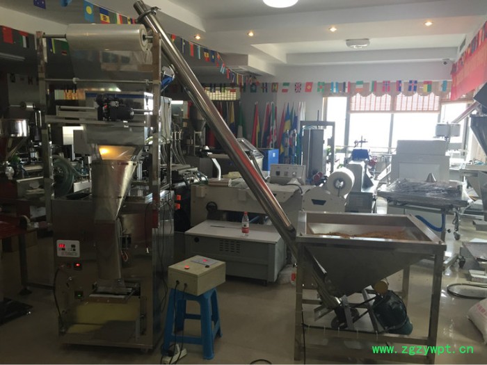 消毒粉定量包装机 山药粉剂包装机 青稞粉 木耳粉剂灌装机 螺旋上料粉末包装机图2