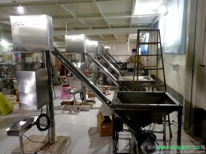 供应郑州惠文定量灌装机 粉剂包装机 粉末定量分装机 胶粉定量包装机械图8