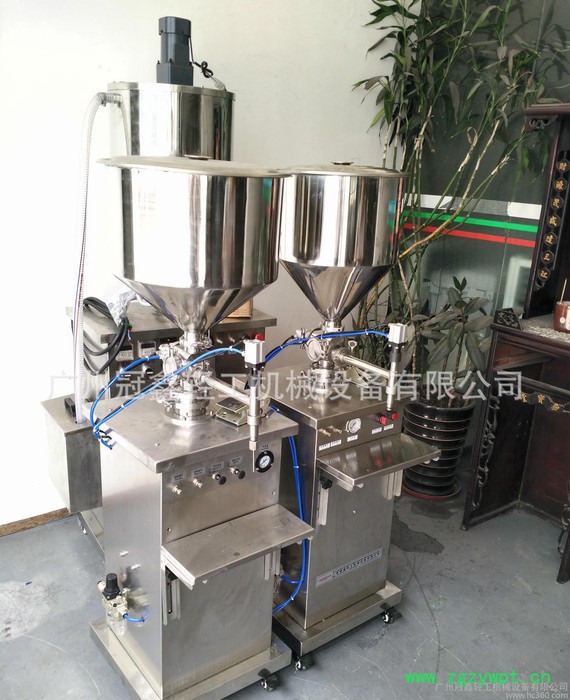 半自动膏霜灌装机，膏体定量灌装机，气动灌装机图3