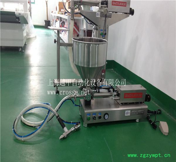 膏体灌装机,半自动台式移动头膏体灌装机图2