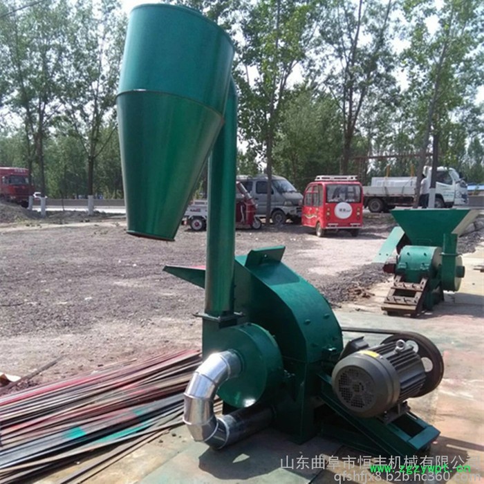 锤片粉碎机除尘 木屑锤片粉碎机 锤片式超细中药粉碎机图7