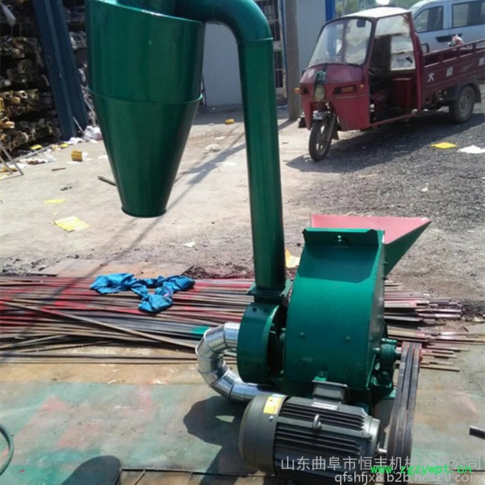 恒丰304不锈钢锤片食盐味精糖类粉碎机 高速打粉机家用中药粉碎机图3