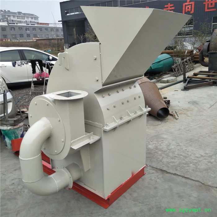 中药渣玉米芯粉碎机 复合板密度板鼓式破碎机 木材深加工木屑设备图6