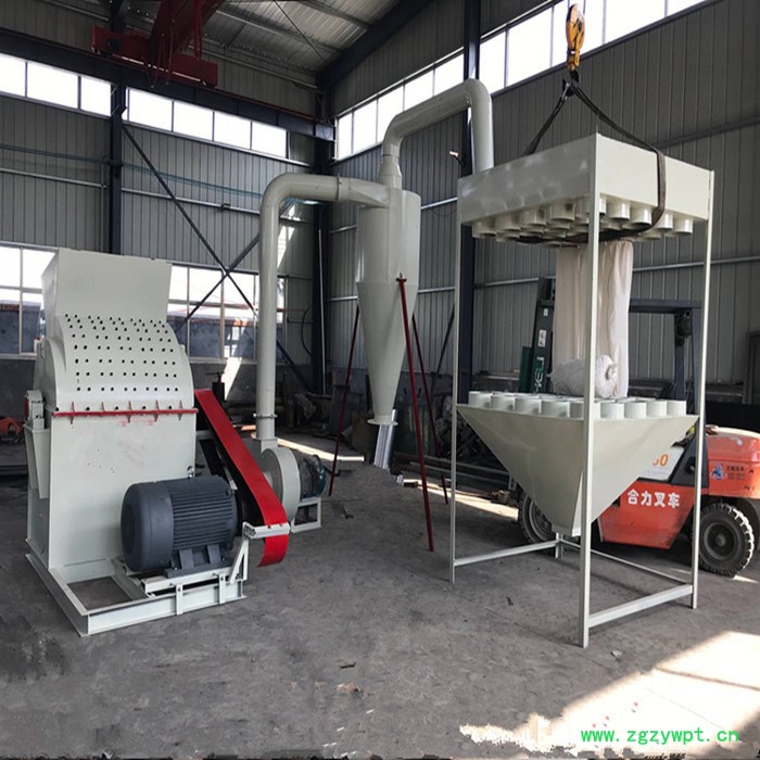 中药渣玉米芯粉碎机 复合板密度板鼓式破碎机 木材深加工木屑设备图8