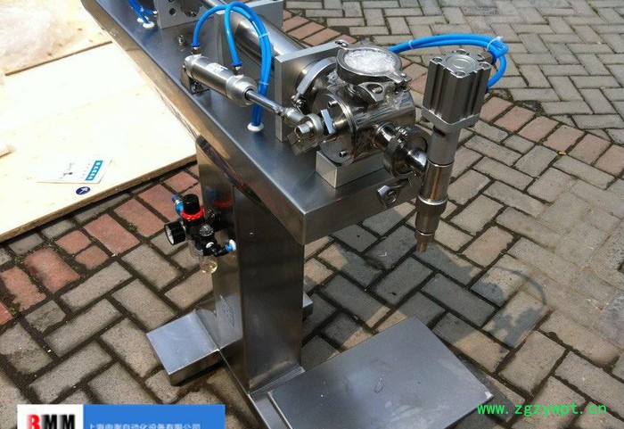 防爆 液体 立式  膏体 纯气动灌装机图2