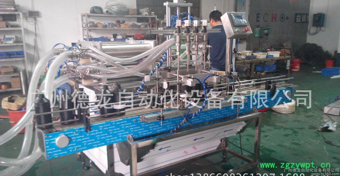 洗衣液洗洁精灌装机 消毒液灌装机 全自动液体膏体灌装生产机械图3