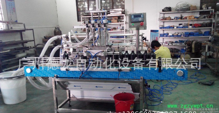 洗衣液洗洁精灌装机 消毒液灌装机 全自动液体膏体灌装生产机械图2