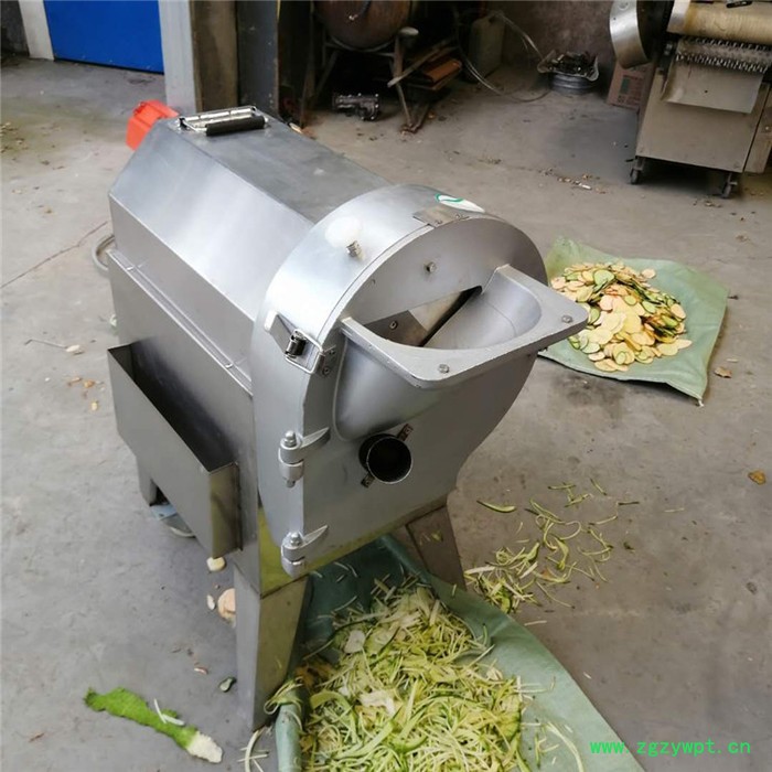 富兴辣椒豆角秋葵切段机 大型根茎中药材切片机 西葫芦小瓜切片机图4