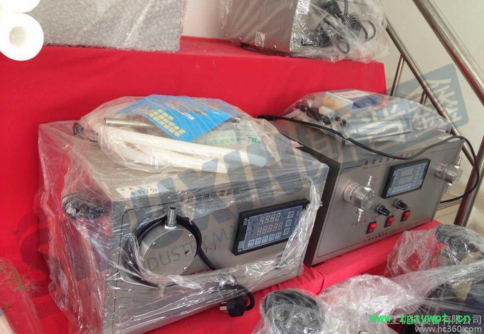 变频防腐液体灌装机,电动定量化妆品乳液灌装机,小型液体灌装机图3
