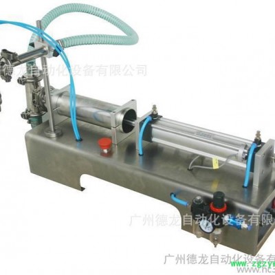 灌装机设备 半自动膏体液体共用灌装机 半自动气动液体灌装机