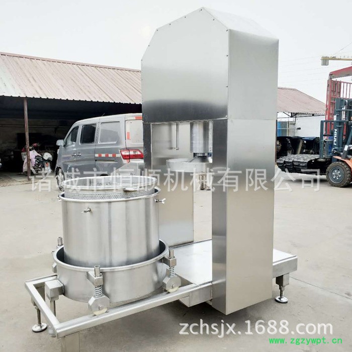 玫瑰 柠檬酵素提取脱水压榨机  中药榨汁脱水过滤机 发酵中药渣压榨机 汁渣分离机图6