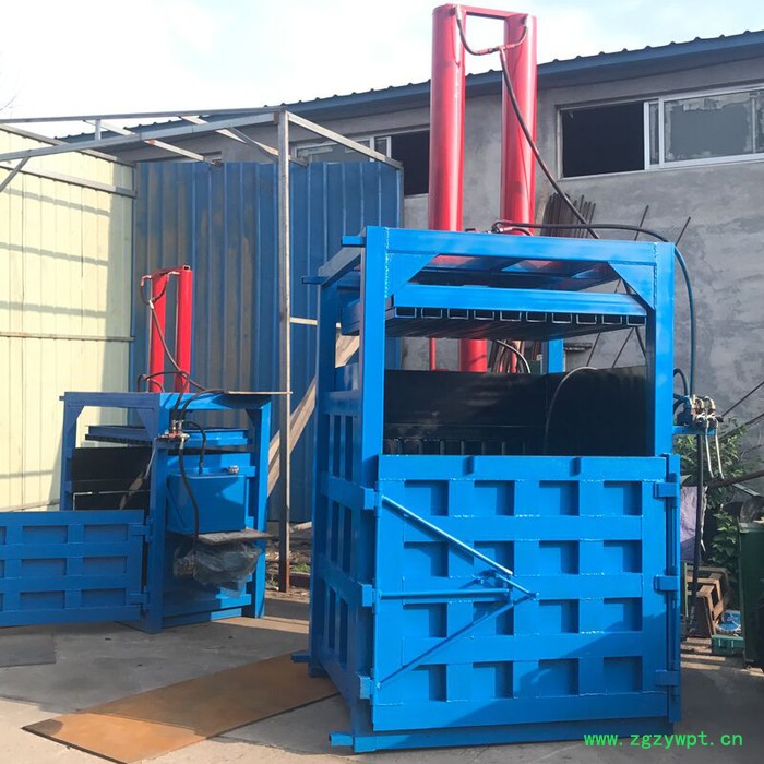 宏博 中药海带打包机 80T双杠立式液压打包机 秸秆打包机图2