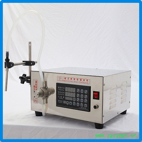 液体灌装机磁力泵自动灌装机 耐腐蚀酸碱数控液体自动定量分装机图2