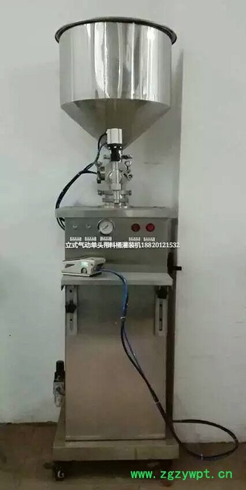 立式单头液体灌装机 膏体灌装机 两用灌装机 气动灌装机 半自动灌装机图4