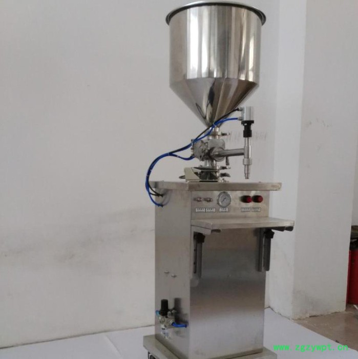 立式单头液体灌装机 膏体灌装机 两用灌装机 气动灌装机 半自动灌装机图6