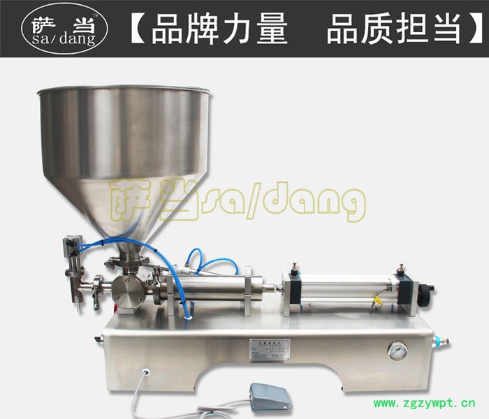 上海萨当JL-280A自动数控液体灌装机定量小型饮料牛奶包装机手动白酒罐装机全自动图3