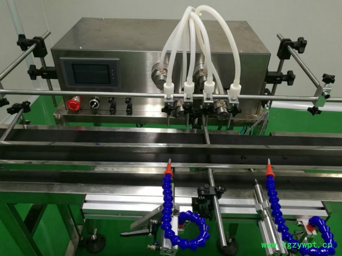 批发四头中药水液体自吸灌装机  PLC控制液体流水线自动灌装机图7