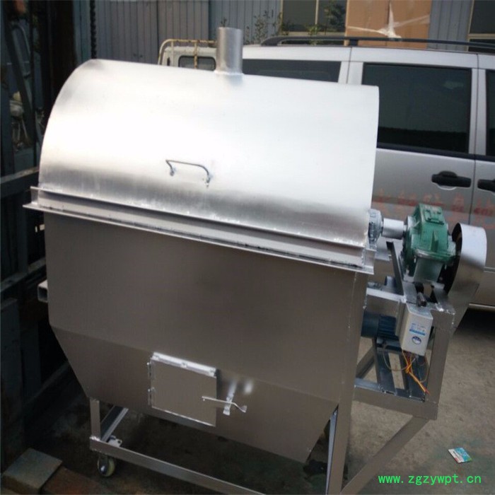 小型滚筒炒货机电加热炒货机 多功能电加热中药烘干炒药机图2