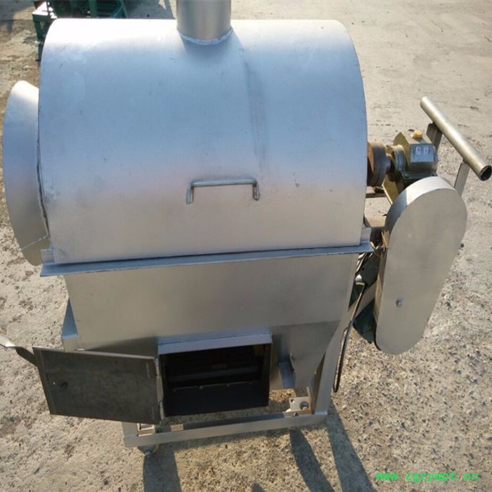 小型滚筒炒货机电加热炒货机 多功能电加热中药烘干炒药机图6