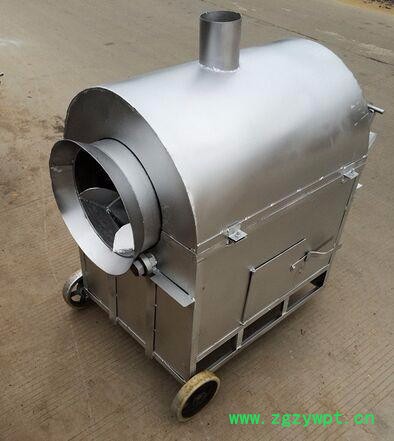 小型滚筒炒货机电加热炒货机 多功能电加热中药烘干炒药机图3