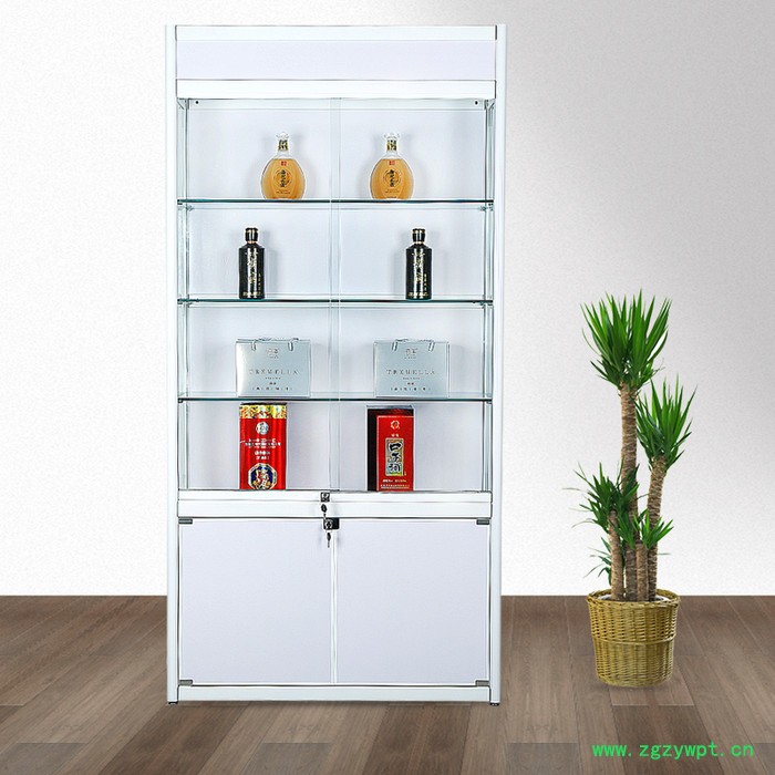 鑫美沂蒙 定制展柜   中药玻璃展柜图5