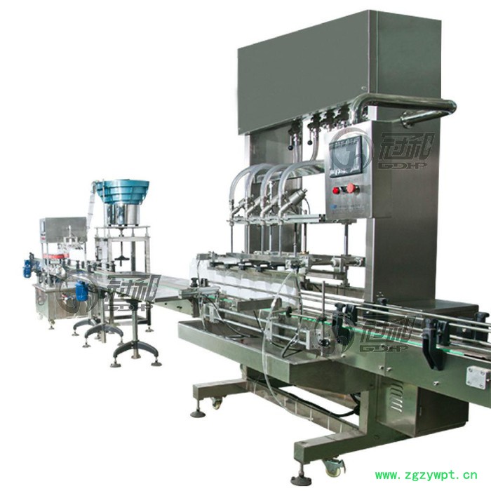 供应全自动自流式液体灌装机-8头图2