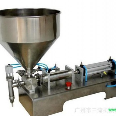 新型液体灌装机 半自动气动灌装机 小型膏体灌装机 卧式灌装机
