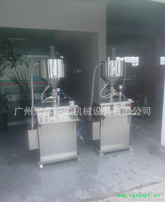 半自动加热搅拌恒温膏体灌装机，高粘度物料灌装机，化妆品灌装机图3