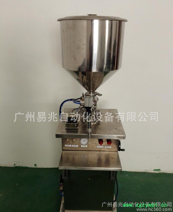 易兆机械YZ-05灌装机全自动灌装机 膏体灌装机 半自动灌装机 液体灌装机图3